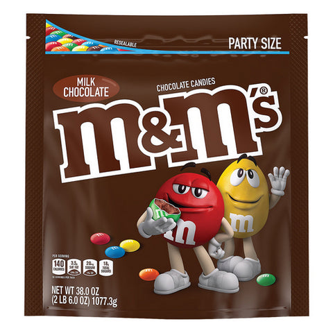 Milk Chocolate Party Size 38 Oz (Case Of 6) by M&M