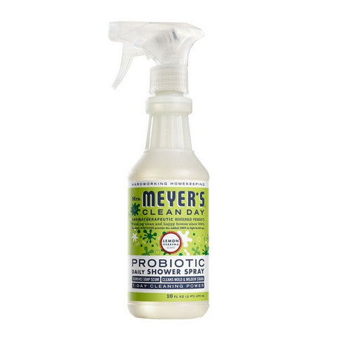 Mrs. Meyers Clean Day, Lemon Verbena Probiotic Daily Shower Spray, 16 Oz Mrs. Meyers Clean Day