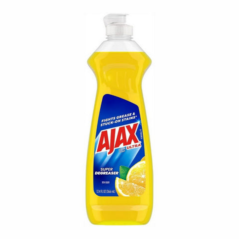 Ultra Super Degreaser Lemon Dish Liquid 12.4 Oz (Case Of 20) by Ajax