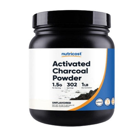 Nutricost, Activated Charcoal Powder, 1 Lb Nutricost
