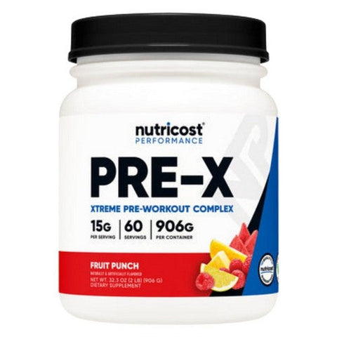 Nutricost, Pre-X Complex Fruit Punch, 60 Servings Nutricost