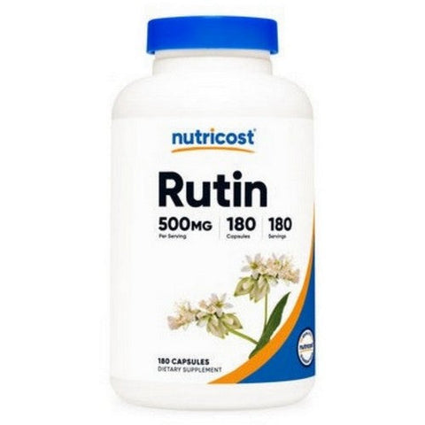 Nutricost, Rutin Capsules, 500 Mg, 180 Count Nutricost