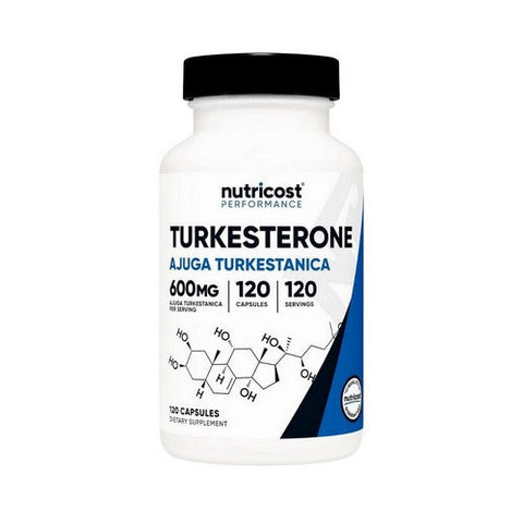 Nutricost, Performance Turkesterone, 600 Mg, 120 Caps Nutricost