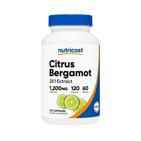 Nutricost, Citrus Bergamot Capsules, 1200 Mg, 120 Count Nutricost