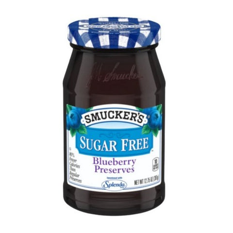 Sugar Free Blueberry Preserves 12.75 Oz (Case Of 8) by Smucker's