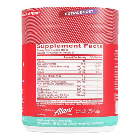 Alani Nu, Energy Drink Cherry Slush, 13 Oz Alani Nu