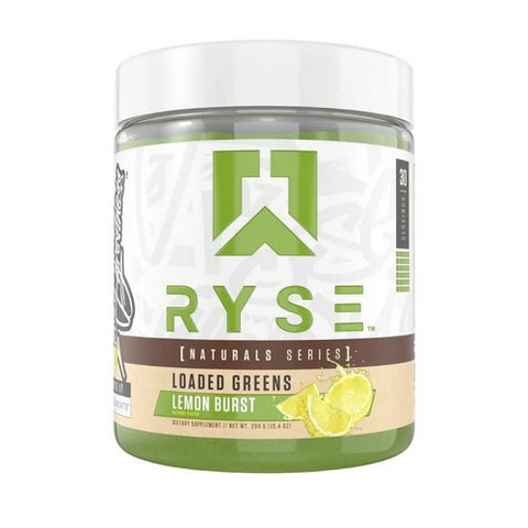 Ryse Supplements, Loaded Greens Lemon, 420 Grams Ryse Supplements