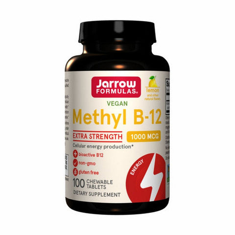 Jarrow Formulas, Methyl B-12 Lemon, 1000 Mcg, 100 Chewable Tabs Jarrow Formulas