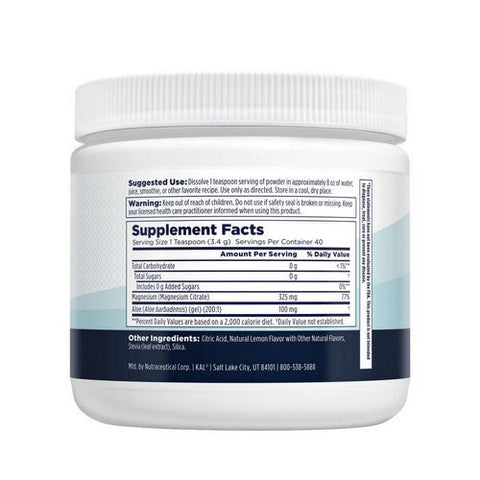 Kal, Gut Magnesium Powder, 4.8 Oz