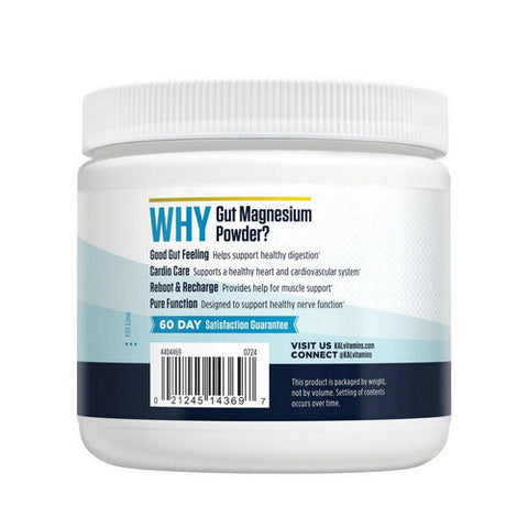 Kal, Gut Magnesium Powder, 4.8 Oz Kal
