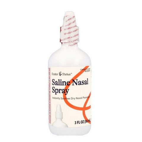 Foster And Thrive, Saline Nasal Spray, 3 Oz Foster And Thrive