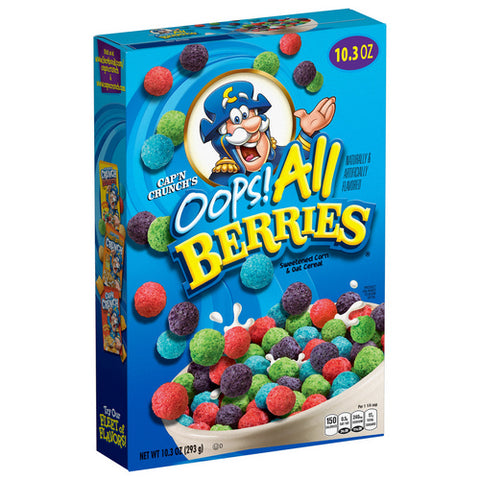 Cap'N Crunch Oops All Berry Cereal 10.3 Oz (Case Of 14) by Quaker