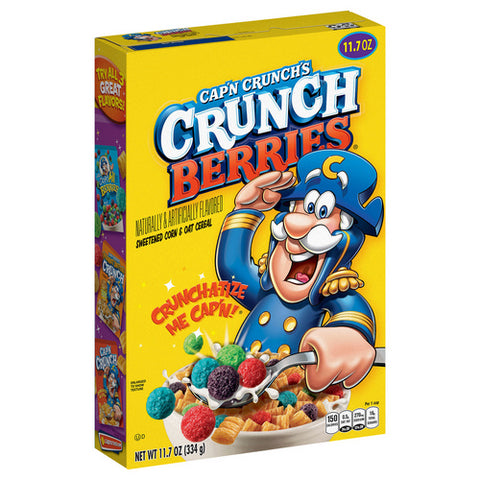 Cap'N Crunch Berries Cereal 11.7 Oz (Case Of 14) by Quaker