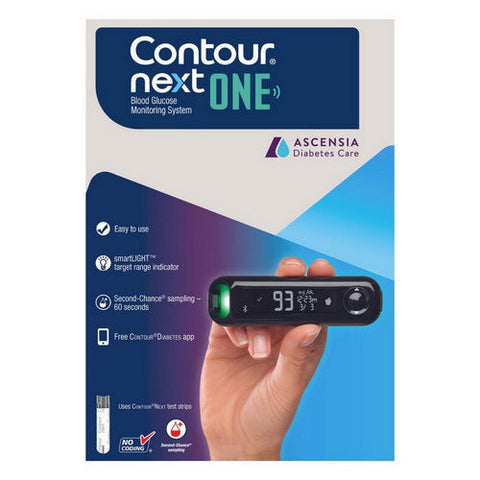 Contour, Next One Blood Glucose Monitoring System, 1 Count Contour