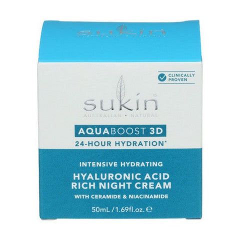 Sukin, Aquaboost Night Cream, 1.69 Oz Sukin