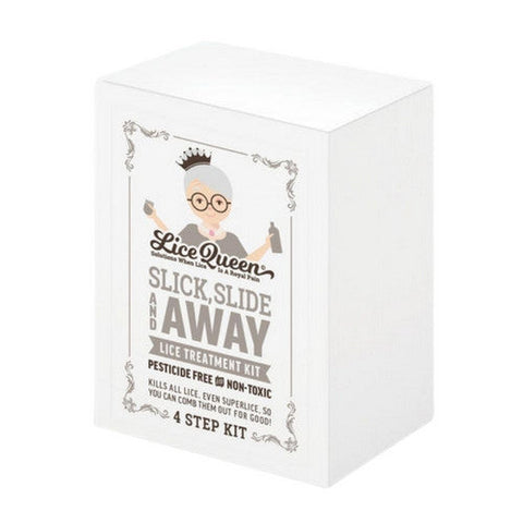 Lice Queen, Lice Treatment 4-Step Kit, 1 Kit Lice Queen