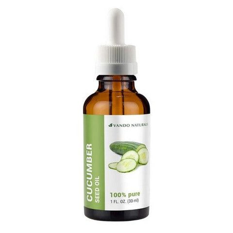 Organic Cucumber Seed Oil 1 Oz by Vando Naturals