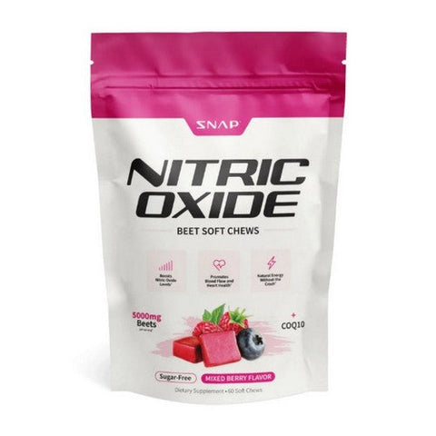 Snap Supplements, Nitric Oxide Chews, 60 Count