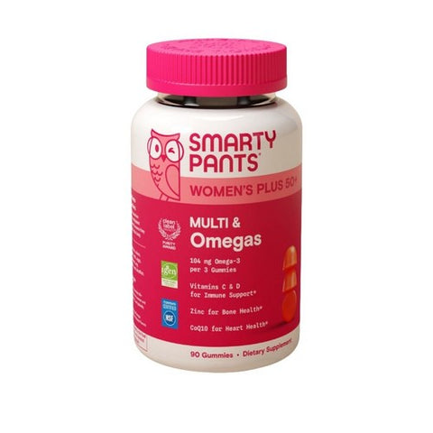 Women's Plus 50 Multi And Omega 3 90 Count by SmartyPants