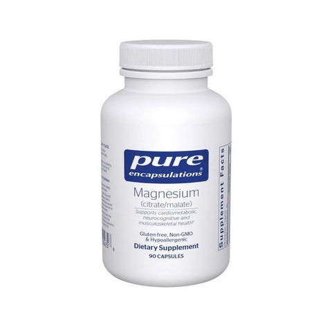 Magnesium(Citrate/Malate) 90 Caps by Pure Encapsulations