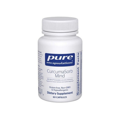 Curcumasorb Mind 60 Caps by Pure Encapsulations