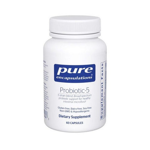 Probiotic-5 (Dairy-Free) 60 Caps by Pure Encapsulations
