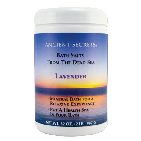 Ancient Secrets, Dead Sea Bath Salts, Lavender 2 Lbs Ancient Secrets
