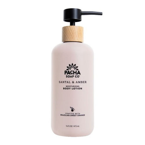 Body Lotion Santal And Amber 16 Oz by Pacha Soap Co