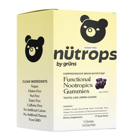 Nutrops Sugar-Free Gummies 14 Servings by Gruns