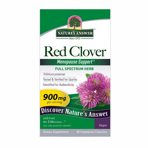 Nature's Answer, Red Clover Tops, 90 Caps Nature's Answer