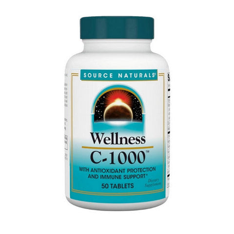 Source Naturals, Wellness C-1000, 50 Tabs Source Naturals
