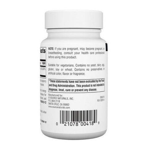 Source Naturals, Vitamin B-12, 2000 mcg, 100 Tabs Source Naturals