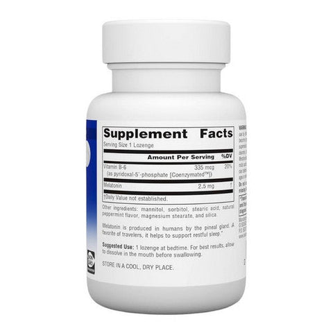 Source Naturals, Melatonin Peppermint, 5 Mg, Sublingual Peppermint 120 Tabs Source Naturals