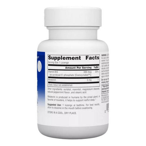 Source Naturals, Melatonin Peppermint, 5 Mg, 50 Lozenges Source Naturals