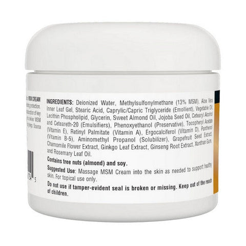 Source Naturals, Msm Cream, 4 Oz Source Naturals