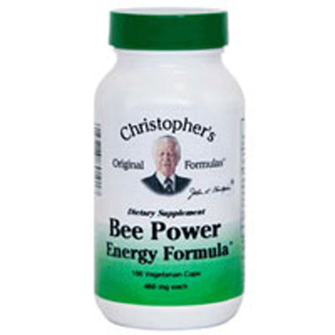 Dr. Christophers Formulas, Bee Power Energy, 100 Vegicaps Dr. Christophers Formulas