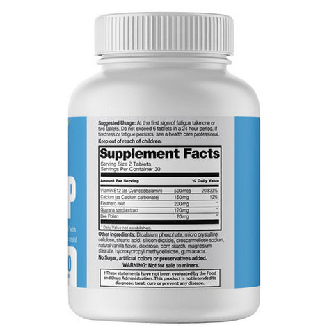 California Natural, Pick Me Up Vitamin, 60 Tabs California Natural