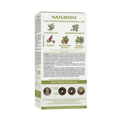 Naturtint, Permanent Hair Color 6G Dark Golden Blonde, 5.07 Oz