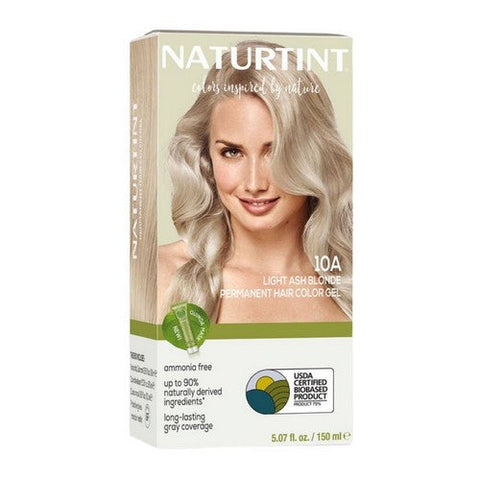Naturtint, Permanent Hair Color 10A Light Ash Blonde, 5.07 Oz Naturtint