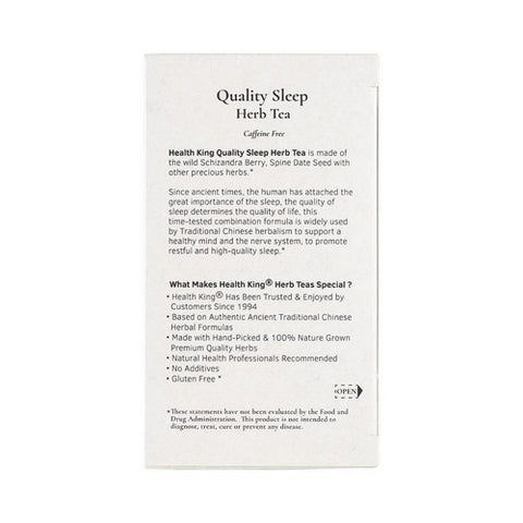 Health King, Quality Sleep Tea, 20 Bags
