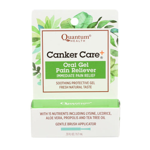 Quantum Health, Cankercare+ Oral Gel Pain Reliever, Care+ Gel 0.33 Oz Quantum Health