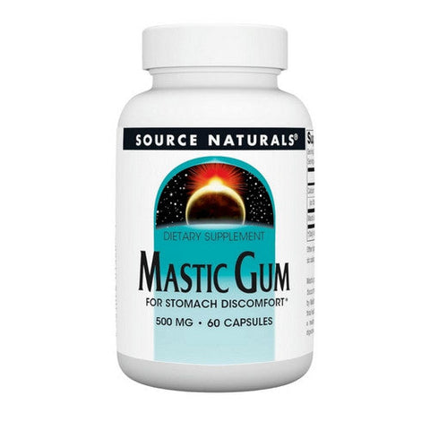 Source Naturals, Mastic Gum Extract, 500 mg, 60 Caps Source Naturals