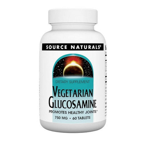 Source Naturals, Vegetarian Glucosamine, 750 mg, 60 Tabs Source Naturals