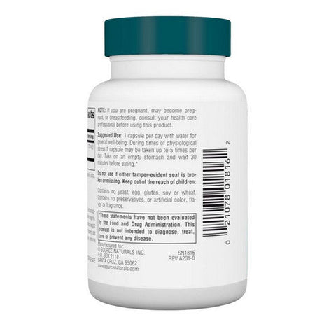 Source Naturals, Wellness Transfer Factor, 125 mg, 60 Caps Source Naturals