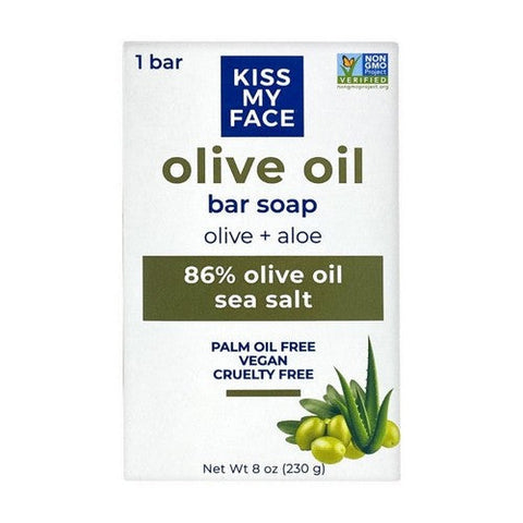 Kiss My Face, Olive Oil Bar Soap Olive And Aloe, 8 Oz Kiss My Face