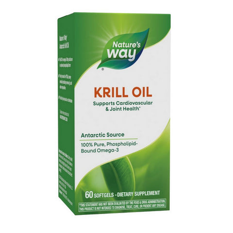 Krill Oil 60 Softgels by Nature's Way
