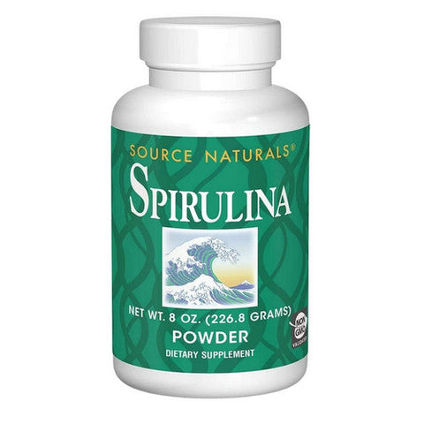 Source Naturals, Spirulina Powder, Powder 8 Oz Source Naturals
