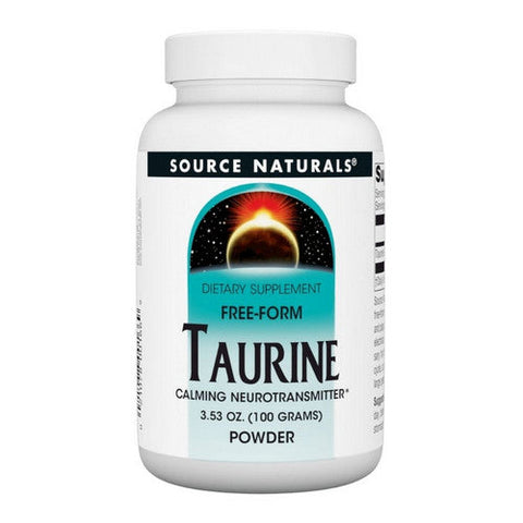 Source Naturals, Taurine, 100 gms Source Naturals