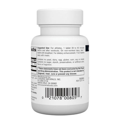 Source Naturals, Athletic Series Trans-Ferulic Acid, 250 MG, 60 Tabs Source Naturals