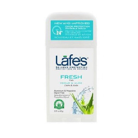 Lafes Natural Body Care, Twist Stick Deodorant Fresh, 2.5 Oz Lafes Natural Body Care